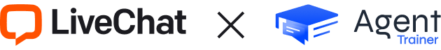 LiveChat x AgentTrainer