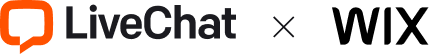 LiveChat® and Wix integration